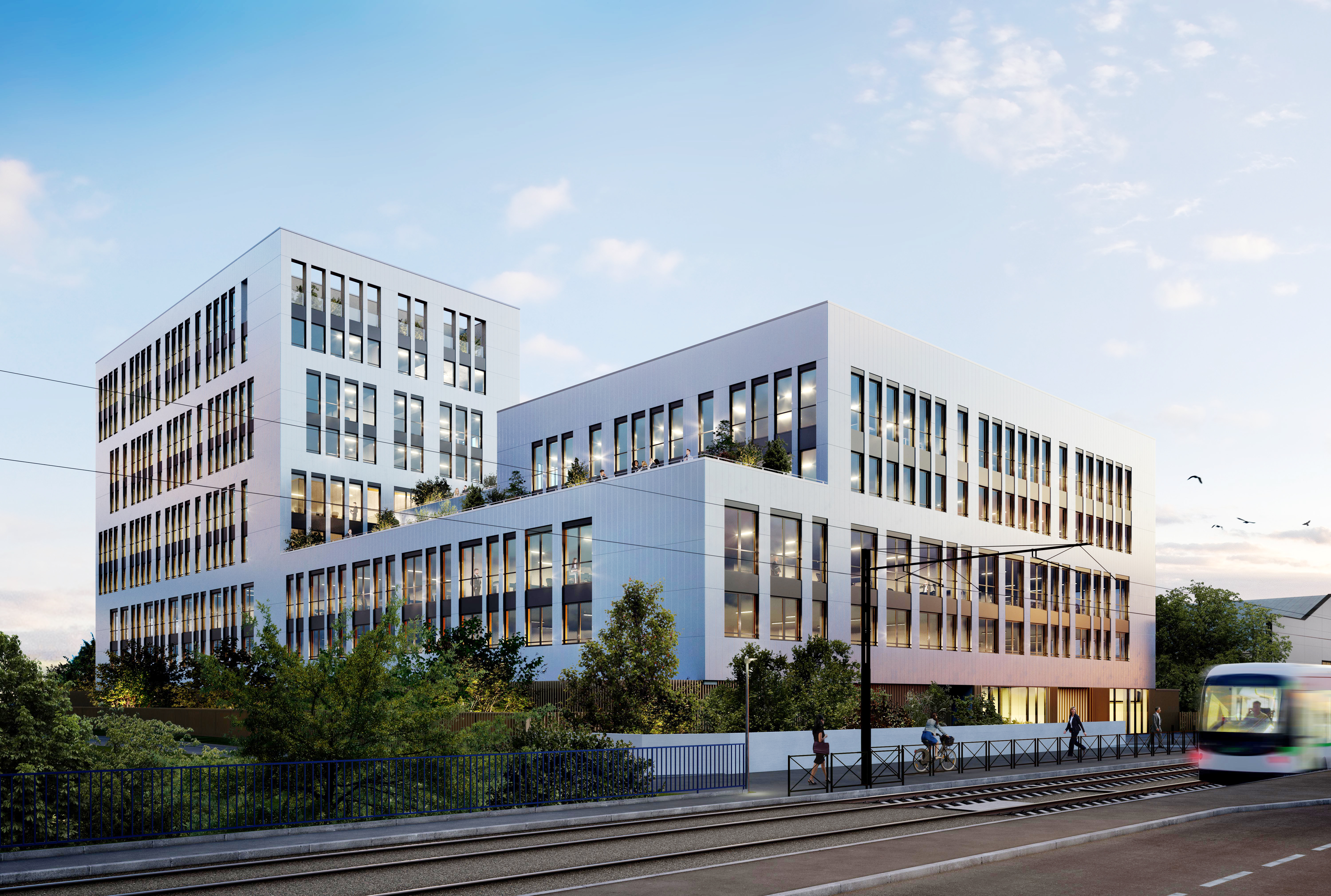 AEROSKY Quartier Haluchère-Batignolles à Nantes - Clerville