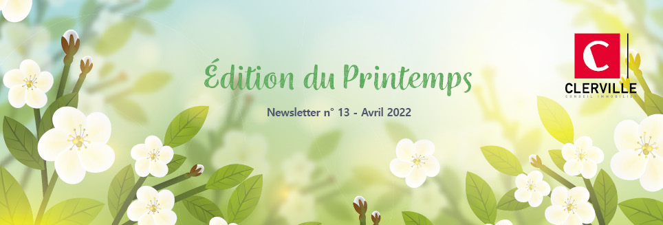 La Newsletter du Printemps - Avril 2022