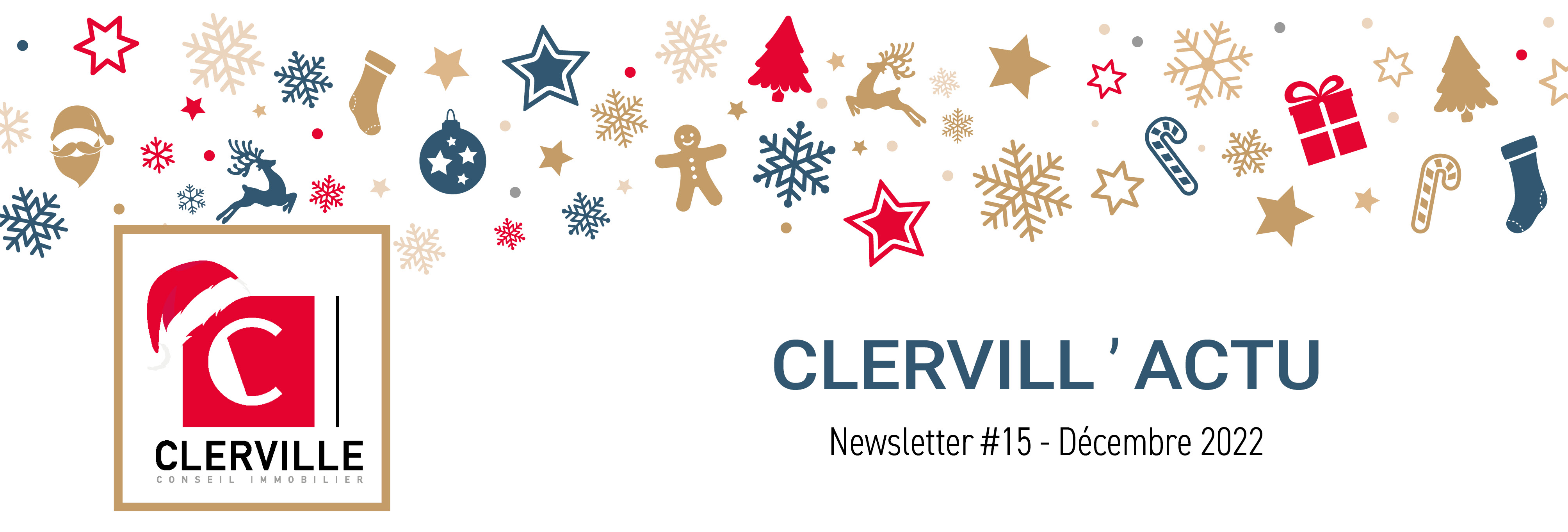 Newsletter CLERVILLE #15 - Edition de Noël - Décembre 2022