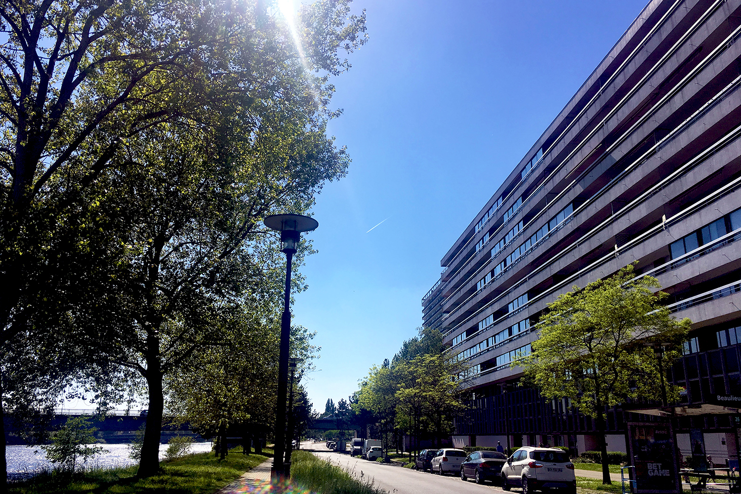 Bureaux Ile de Nantes vue sur Loire