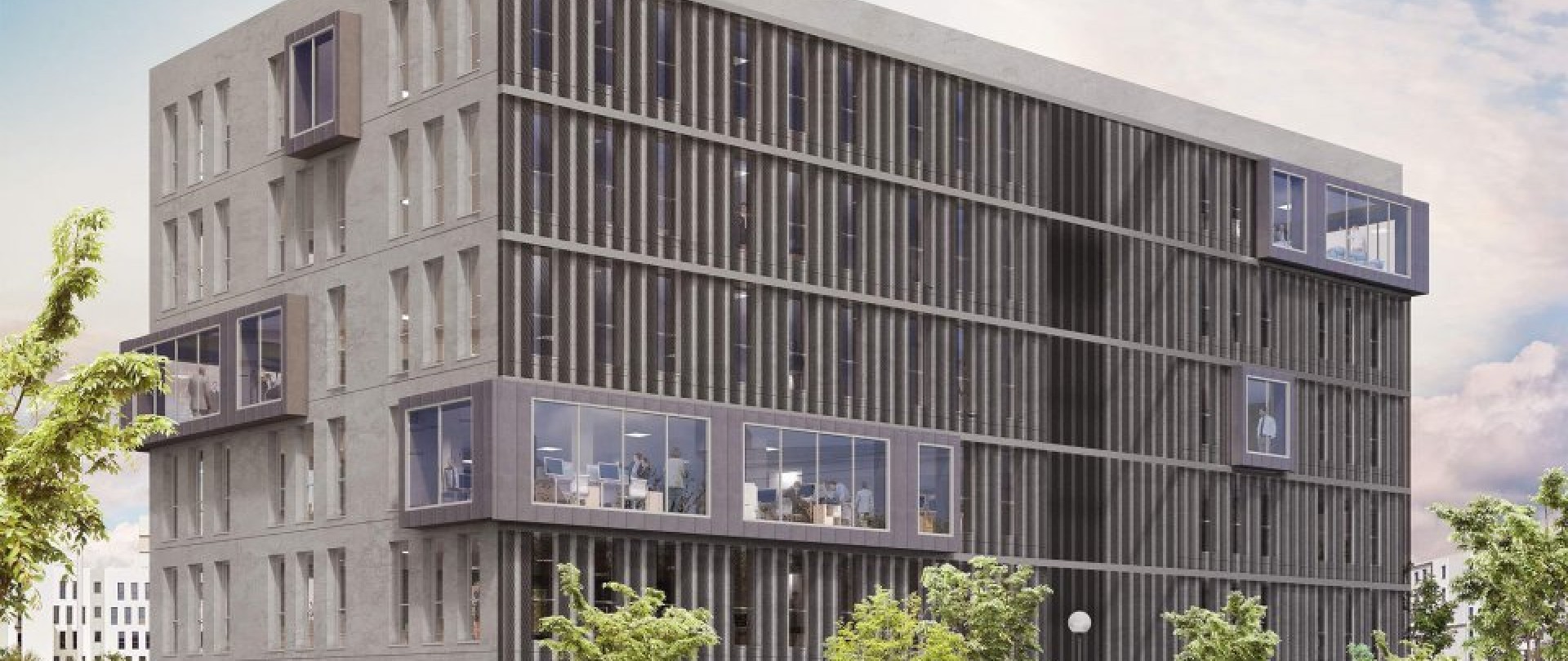 BUREAUX NEUFS A LOUER PROCHE PERIPHERIQUE OUEST ET TRAMWAY
