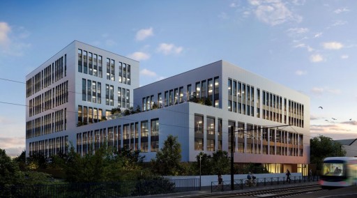 IMMEUBLE DE BUREAUX A LOUER FACE AU TRAMWAY