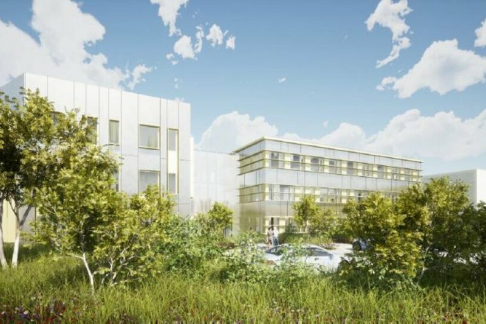 NANTES EST - PARC DE LA FLEURIAYE - A LOUER DEUX IMMEUBLES DE BUREAUX A CONSTRUIRE POUR 2690 m² ENVIRON