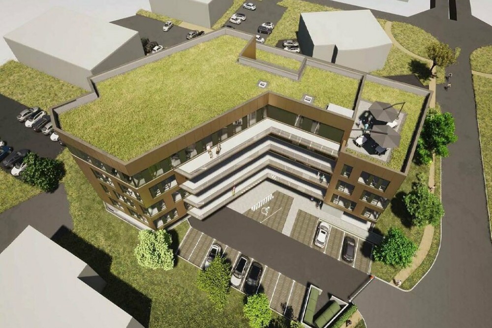 SAINT HERBLAIN - ATLANTIS - PLATEAUX DE BUREAUX A LOUER AU SEIN D'UN IMMEUBLE A CONSTRUIRE