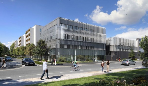 PROCHE CLINIQUE JULES VERNE - IMMEUBLE INDEPENDANT DE BUREAUX NEUFS A PROXIMITE IMMEDIATE DU TRAMWAY