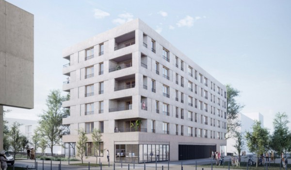 NANTES - SECTEUR CHAMP DE MANOEUVRE - DEUX CELLULES COMMERCIALES AU SEIN D'UN IMMEUBLE EN CONSTRUCTION