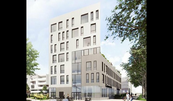 NANTES - QUARTIER FACULTES - LOCAUX COMMERCIAUX INDEPENDANTS FACE A AUDENCIA AU PIED DU TRAMWAY 