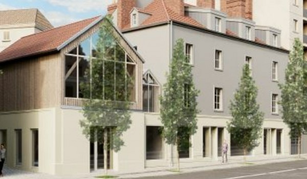 NANTES - IMMEUBLE MIXTE RENOVE POUR 520 m² A LOUER
